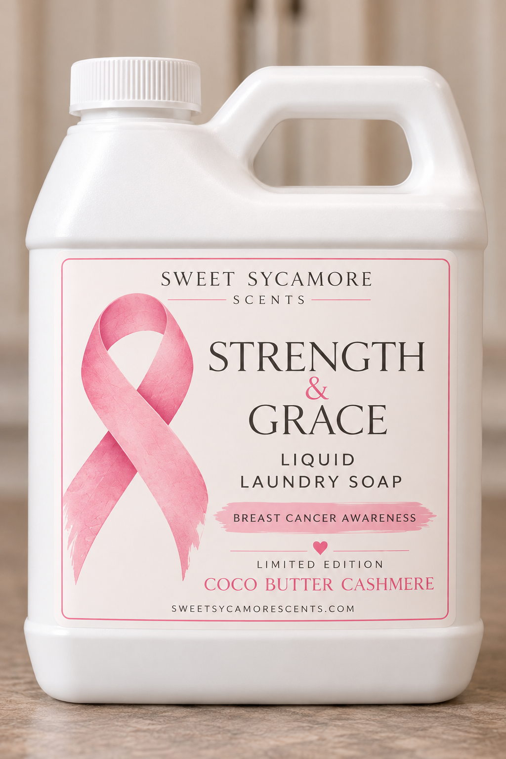Breast Cancer Awareness Liquid Laundry Detergent 32oz